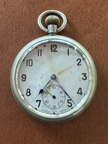 Ww2 orologio tasca militare - orologio, da