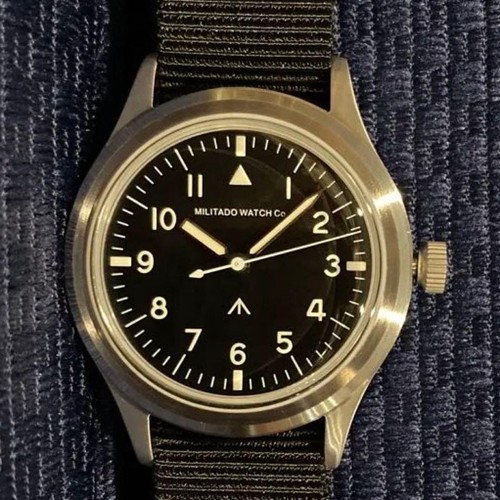 Orologio stile militare